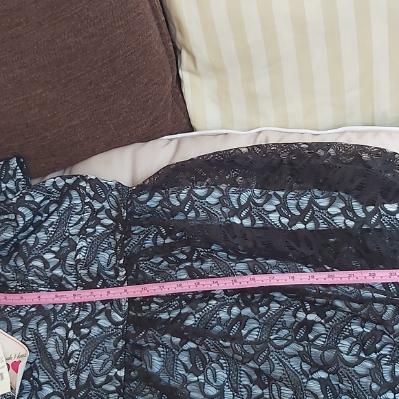 Pink hearts new kohls a line dress lace juniors - Picture 7 of 7